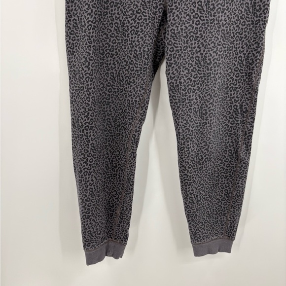 J.Crew Factory Leopard Print Terry Joggers cotton Sweatpants Size Large - Picture 8 of 15